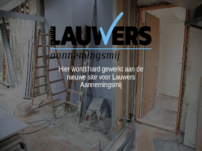 aannemingsmij gewerkt hard lauwer nieuw sit
