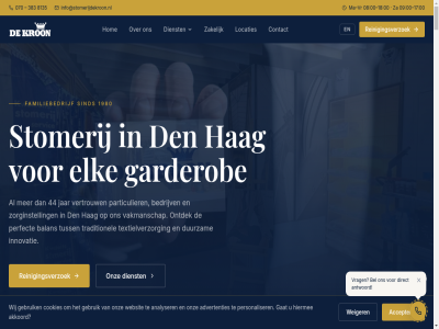 0 00 05 070 08 09 17 18 1980 23 383 4.9 44 8135 accepter adres advertenties advies akkoord all ambacht analyser ander antwoord balan bedrijf bedrijv begon behandel bel betrouw contact cookies dagelijk den detail di dienst direct do duurzam elk familiebedrijf garderob gat gebruik geschiedenis googl gordijn hag hiermee hom hoofdinhoud hotel info@stomerijdekroon.nl innovatie jar kantor klant kledingstuk klein kron kwaliteit leidschendam ler locaties ma on ontdek onz oog our over overheidsinstell particulier partner perfect personaliser premium reinigingsverzoek reparaties respect restaurant review rijswijk selecter servic sind sterk stomerij story textielverzorg textielverzorgingspartner toewijd traditionel trouwjurk tuss uitgegroeid vakmanschap verdient verhal vertrouw vertrouwd vestig view vr vrag vrijblijv wasbehoeft wasserij watch websit weiger wij wo za zakelijk zakenpartner zegg zorg zorginstell