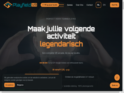 +31 1 100 2 20 2026 21 24 3 45441448 5.0 6 60 99031027 a aanwez absolut accepter achter actie actie-liefhebber actief action activiteit adrenalin adrenaline-gevuld adventur adviser af ago all allen amaz amongst amsterdam an analytisch and ander angel arcad are at avontur band bedrijf/organisatie bedrijfsuitj bedrijv begeleid bekijk bel belef beleveniss bent bericht bezoek binn blijv blijvend boeiend boek bonding borrelactiviteit bouw box breng brengt briggeman bron bunch burger busines casual co co-op colleagues collega combat combinatie combineert communicatie communicer competitie competition complet contact cookiebeleid cookies cooking creatief crer cutting cutting-edg cyborg daarna dag datum dekking denk dichter direct doel doet druk dur duurt dwing dwingt e e-mail echt edg een eerst effectiev elk elkar en ene entertainment enthousiasm enthousiast enthusiastic episch equipment ervar escap eunic evenement event experienc extern factor fanatiek feest feestlocatie flexibel for friendly fun fun-for-all ga gam game-ervar gameplay gamer games gast gebaseerd gebruik gedeeld gedoe gegarandeerd gegeven gelach geleverd gelof gemak gemeenschapsgroep geniet geschikt gev gevecht gevolg gevuld gewenst gezamen gezond googl great groep groottes hard hav headset hel herinner highly hilariteit hoeft hom iederen if info@playfieldvr.nl innovatie instagram inten interactief inzet jan jar jij jou jouw jullie juridisch kantor kennis kennisbank ker kies kiez kijk klant kleurrijk kom komt kort krijgt kunt kvk kwaliteit laagdrempel landelijk lat laughed lauw leeftijd legendarisch leuk level lever liefhebber link locatie looking lop lost lot m maatwerk mail mak makkelijk marc mat mee meeslep meest meeuw melanie memorabel mens middag middel minder minimal minut missie missies mist mobiel mogelijk moment month motivatie my mysteries naadloz nam naprat nederland nem nergen never next next-level niemand niet-gamer nieuw nieuwst niveaus nl nodig non non-gamer nooit nul offic on on-sit onderste