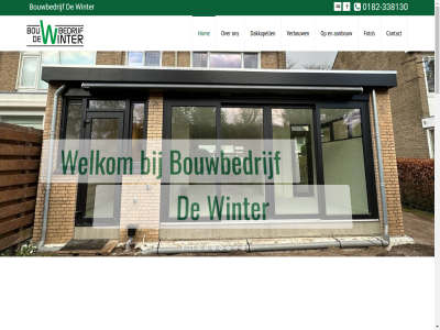 -338130 0182 2018 2809 7b aanbouw aannemer bent betrouw bouwbedrijf bouwplat contact contactgegeven copyright credo dakkapell dienst foto goed gouda hart hom info@bouwbedrijfdewinter.nl james onz pa rout s sitemap solid verbouw war wattstrat welkom winter