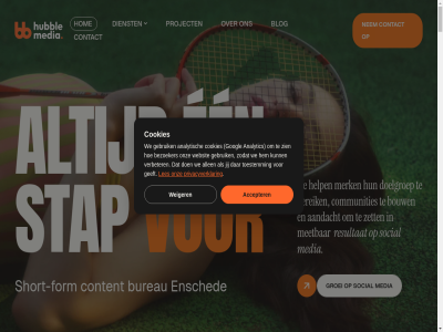 +31 14 18 2026 6 62 93 aandacht aanwez all allen bereik blog bouw bureau communities contact content cookie cookie-instell dienst doelgroep een ensched facebok form groei help hom hubbl info@hubblemedia.nl instagram instell jouw linkedin media meetbar merk navigation nem newsletter privacyverklar project reserved resultat right short short-form social stap vergrot we zet