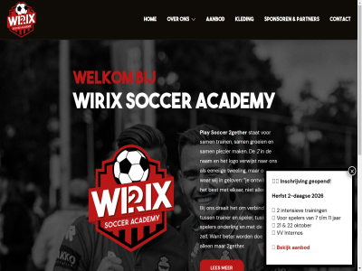 11 2 2026 21 22 2gether 7 99144425 aanbod academy allen bekijk best beter contact dag doe donderdag draait eenei elkar ga gelov geopend groei herfst herfstvakantie hom info@wirixsocceracademy.nl inhoud inschrijv intensiev internos jar jij kleding kvk les logo mak meld nam ochtend oktober onderl ontwikkel ontwikkelt onz organiser partner play plezier sam schrijf snel soccer speler sponsor sport stat t/m tijd train trainer training tuss twee tweeling verbind verwijst voetbal vol vv war welkom wij wirix woensdag