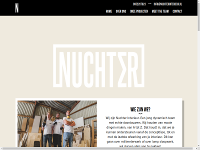 0652207823 94 b bel bik bomont caf contact da designkeuk doe eik eiken-kast emma fit gebeld grep hakitiki hom info@nuchterinterieur.nl interieur joe kast les liever met molenstrat nuchter onz overkapp pepp pepp-fit prima project red reden s salon sam team terras the ton volg we werk