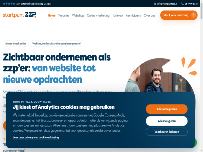01 06 07 1 19 2026 22 26 37 49 5 5.0 61 99368935 aanpak aanspreekpunt aanvrag accepter administratie ads advertenties advies afhank algemen allen analytic apparaatinformatie artikel augustus basis beautybranch bedrijf bedrijfsnam begin begrijp beher bekijk bent beoordeeld beperkt bereik bespar betekent beter bewijst bezoeker bijhoud binn blij blijf blijv branches browser budget campagnes checklist complet complexiteit concept consent contact cookie cookie-instell cookieloz cookies cookieverklar dak design detacheringbureau dienst direct doet domeinnam doordat duidelijk echt een eerlijk eerst efficient eindeloz eindresultat en/of ers fas fijn fotograf frustrer gebruik gebruikssignal gebruikt gegeven gepersonaliseerd geregeld gestart gevond goed googl groei grot hebt hel help henk henk-peter herken hom hop hosting huisstijl info@startpuntzzp.nl installateur instell interessant inzet jezelf jij jouw juist juli kapper kelvin kennis kennisbank keuz kiest kiez kijk klant klar kleur kom kost kracht krijgt ktm kun kunt kvk lag lat les leuk liever logo lop maand mag mail mailadres mak makelar makkelijk mark market marketingbureau marketingbureaus material mee meest met meta mod mond mond-tot-mond mooi natur naviger nederland nem netjes nieuw nodig offertes onderdel ondernem ondernemer ondertuss onlin onnod ontdek onz opdracht oplevert opnem opzet pagina par pass passend peter pieter plaats planner plat praktisch presenteert privacy professional professionel reclam regel regelt rond s samenwerk schakel schiet schoonmaker serieus serieuzer sitemap snapp snel speksnijder stap start starter startpunt stat sterr straalt strak stres structur system tariev techniek tegelijk tegenan tijd tijdstip toestemm toestemmingsstatus total totdat traject uiteind uitgelegd uitkijk uitstral uitzoekwerk uniek vak vakman vanaf vast verbeter verder verkoper verschil vertell verwijz via vind vindbar volgen volgend vooral voordat voorkeur voorwaard waarin wacht wanner war we webshop websit websites 