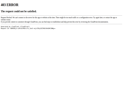 403 and bb86s8j3 bb86s8j3-lgpssa7hdzlvtu be by can cloudfront content could customer documentation error find generated help id if lgpssa7hdzlvtu not prevent provid request review satisfied sax saxs-swjvldvy1oztnuj4xm3wtiwwg step swjvldvy1oztnuj4xm3wtiwwg the this through to troubleshot you