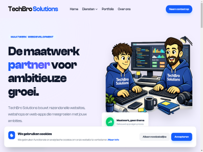 01 02 03 04 2026 24 99312018 aanpak aansluit aanvraagformulier accepter adviesgesprek afsprak algemen all allen ambities ambitieuz analytisch app applicaties basis bedrijv begrijp bekijk bereik beschermd betrouw binn blijv boerenzwaluw bouw bouwt busines business-gedrev camping cases checkout clean cod collectables communicatie contact content conversie converteert cookies daktechniek data design developer dienst dienstenpresentatie digital direct doel doelstell doorontwikkel drempel duidelijk echt eig exact extern features first flexibel functionel gast gebouwd gebruik gedrev gericht geschikt gestructureerd goed googl gratis groei hel helder holland hom info info@techbrosolutions.nl informatiestructur ingericht interes interesse-opwek iteraties jouw jz jz-collectables kiez klar kop koppel kort kvk lag landelijk lang lat leesbar lijn liv logisch maatwerk meegroei mobielvriend modern moeitelos morg navigatie nem nieuw nodig noodzak noord noord-holland onderhoud ondersteunt ontwikkel onz oploss optimaliser opwek orientatie orienter overbod overzicht pagina partner partnership passend performanc person plan planning plat policy portfolio privacy proces productpresentatie professionel project razendsnell reactie recaptcha recht reinder reserveringssystem rustig s schaalbar scherm schon scop security servic sit snell solution stabiliteit standaard start statement sterk strategie techbro term termijn thema tijden toepass traject transparant transparantie uitbreid uitgelicht uitstral uur ux ux-first vandag verbeter verder verplicht versnell via voelt volg volgen voorbehoud voortgang voorwaard waarom we web web-app webdevelopment webshop websit websites wieringerwaard