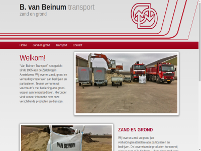 0297 11 1187 582402 6x6 8x4 amstelven b b@vanbeinumzandengrond.nl beinum contact grond hom kran s soort transport tridem verhuurt verschill vrachtauto welkom zand zijdelweg zm zoal