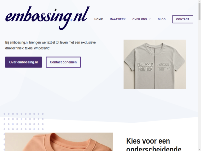 +31 -55886001 0 06 100 15 18 20 30 3d 3mm 50 6 8263 aanbieder aanbod aangebracht aanvrag aanvull adres afwerk afwerkingstechniek ak ambachtsstrat b2b badjass badstof bedrijfskled bedrijfslogo bedrijv bedruk bent bericht besprek bestaand betrouw bied binn blog bordur borduurstudio branding breng casual chemicalien cm collecties concurrentie consistent contact corporat de designer detail dimensie ding direct discret dol doorverkop doorverkoper draait druk drukkerij druktechniek duurzam echt edition een effect eig eindelijk eindklant elegant elk emboss embossing.nl embossingresultat embossingservic embossingtechniek en ervar exclusief exclusiev flec focus ga gar gebruik gehel geleverd gepersonaliseerd geschikt gespecialiseerd giveaway grot haatland handdoek hendrik hierbij hom hoodies hoogwaard horeca hugo ideaal indruk ine ingezet inhoud inkt interessant interieur item juist kamp katoen kies kiez klant kleding kledinglabel kledinglijn kledingstuk klein kleur komt kussen kwaliteit laatst label lang lat les letter lev lever leveringsbetrouw levert lifestylebedrijv limited linn logo lok lux luxueuz maakt maatwerk mat material maximal meedenkt meegat merchandisingbedrijv merkidentiteit minimum mod modecollecties modemerk mogelijk muts naast natur nem offert onderscheid ontdek ontstat ontwerp ontwikkeld onz oplages opnem optimal opvalt over partner perfect pers policy polo polyester precies premium print privacy producer productie professional professionel promotie promotiebedrijv promotiekled promotiemateriaal promotietextiel promotionel relief reliefdruk reseller resultat retail runt s samenwerk seo servic services shirt sluit snel snell speciaal specialist specificaties specifiek sportclub sportkledingmerk start stijlvol stijlvoll stiksel stof streetwear structur stuk subtiel subtil t t-shirt tactiel tass tastbar teamkled techniek technisch textiel textieldrukservic textielproducent textielproduct textielproject tijdlos toe toepass topkwaliteit transformer uitbreid uits