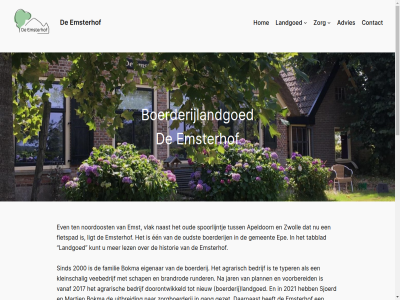 2000 2017 2021 27 8166 adres advies adviestak agrarisch apeldoorn bedrijf boerderij boerderijlandgoed boerenlandgoed bokma brandrod brinkerweg contact daarnaast doorontwikkeld duurzam een eigenar emst emsterhof epe even familie fietspad gang gd gemeent gericht gezet historie hom info@emsterhof.nl jar kleinschal kunt landbouw landgoed lez ligt martien naast nieuw noordoost oud oudst plann runder schap sind sjoerd spoorlijntj tabblad ten tuss typer uitbreid vanaf veebedrijf vlak voorbereid zorg zorgboerderij zwoll