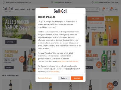0 0.00 00 22 55 accepter account acties advertenties assortiment bestel bezorg bier binn buit cadeau cadeaus categorie communicatie content cookie cookiebeleid cookies daarmee daarnaast del derd gall gall.nl gebruikt gef gepersonaliseerd geplaatst gin gratis huis informatie inlogg instell interesses internetgedrag intrek jou jouw keuz klikt korting les logo main mak makkelijker media mogelijk morg onz ophal partij pass per persoonlijker plaats privacybeleid profiel shop skip slijterij social spar sterk techniek to toestemm vanaf vandag vergelijk verzamel via volg websit weiger welk whisky wij wijn wijzig winkel