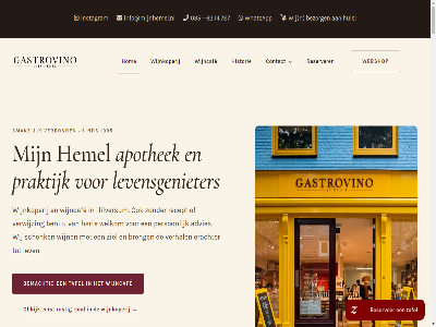 -210 035 10.00 14 15.00 17.00 18 18.00 19.00 2026 208 23.00 47 62 621 787 87 advies alcohol all allen amstelstrat ander apothek assortiment authentiek bent bezoek caf contact de dinsdag donderdag doorproev een eig elk espressootj gastrovino geijkt geregeld gijsbrecht hart hemel hilversum hout ieder iederen info@mijnhemel.nl instagram jar klein kunt levensgenieter m.m.g.m.k.j maandag meewaai menukaart naast ontdekt onz openingstijd openstat person pitstopp praktijk proost recept ruim rustdag smaakt stat thuisbezorgd uur verer verkop verwijz voordeur vrijdag we welkom wellicht wij wijn wijncaf wijnkaart wijnkoperij wijnwinkel wil wind windstrek windvaantj winkel woensdag woonkamer woord zaterdag zichzelf zitting zondag zwak ⓒ