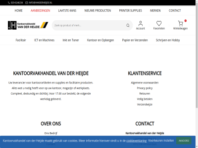 -6246234 0 020 1012 13 17.00 2015 2025 33121046 aanbied account akkoord algemen amsterdam bedrijf besteld betal btw complet contact cookies cookieverklar deskund dichtbij e facilitair favoriet gb gebruik geleverd heijd hierover hobby hom ict info@vanderheijde.nl informatie inkt instell kan kantoorartikel kantoorvakhandel kantor klantenservic kvk laatst langebrugsteg leverancier maakt machines magazijn merk nieuw nl813212698b01 nodig opberg openingstijd papier policy printer privacy product retour schrijv supplies t toner uur veilig verzend verzendwijz vindt volgend voorkeur voorwaard werkdag werkplat winkel winkelwag