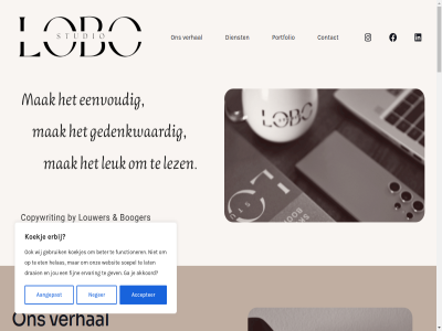 99647850 aangepast accepter akkoord algemen bericht betal beteken beter blij blijv btw cherinda communicatie contact contactgegeven copywriter creatief creatiev denk detail dienst direct draai duidelijk e e-mailadres enthousiast erbij ervar eten facebok fijn flexibel functioner ga gebruik geschikt gev gewon helas help iederen instagram instapniveau jou kluss koekj koekjes kort kvk lat les ligg lijn linkedin lobo loopt mailadres mee menselijk moet nam neger nl869075275b01 onderwerp onlin onz oog optionel person portfolio professionel reactie snell social soepel starter startpagina studio stur suzan tegenan tekst twee uitlegg verder verhal vertel vlot voorwaard waarom war we websit wel werk wet wij x