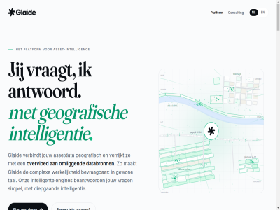 -17 01 02 03 14 2 23 25 30 35 4 a aanpak aardbei achteren actie afdel agent agnostisch agrarier ai ai-ready akker all allemal analyseert ander antwoord antwoordt asset asset-data asset-intelligenc asset-system assetdata assetportefeuill automatisch begin begint begrijpt beinvloed bemest bemestingsregim bent beslissingsklar best bested bi bi-train binn bodemloz bodemvocht bouw bov brek breng bron bronn c calamiteit cijfer collega combineert concret consult context dag dashboard data databron databronn datamodel demo dezelfd dienstverlener dijk dijkvak direct doet domein domein-agnostisch dos draai drie echt een eerst eig eind eindelijk elk en enrichment eran erin eruit ervar euro extra factor fragment fundament gebied gebruik gedeeld gegev gehang gehel gekoppeld gekoz gemeent gemiddeld generer geografisch geographic geometrie geometrisch gereduceerd geselecteerd geslot gev gewon gezien glaid glaide-sessie grafiek grag ha hel hello@glaide.com hittegolv houd ieder initiatief inspectie integratie integratie-hel integraties intelligenc intelligentie inzicht iot jij jou jouw juist juni kaart kalibratie kapstok kern klar klik klikt kom koppel krijg krijgt kun lag land lat legacy lev levert link llm loont mak mat meerder meest melding merkt minut modell n n-regim nem niemand nieuw nl normaliser nul omligg onderhoud onderhoudshistorie onderhoudsplann ongekoppeld onz oogstkwaliteit opbrengst open overal overeind overlast overvloed past pdf per percel pipelines plan plantvak platform plek plumbing provincie put r rapport ready redener regim regio rest resultat rijk ruimt ruw s sam scada schaalbar schal scheurhistorie schittert schon schuift seizoen selecter selectie sensor sensordata sessie slimm som specifiek spreekt spring sql stakeholder stap stel stell struikelt system t tabel tal team tegelijk tekst tracer training tuinbouw twee typ vak vanaf vast verbindt verbond verdur vergelijk verkeersintensiteit verker verrijkt versnipperd via voedt volgend voordel vorig vraagt vrag 