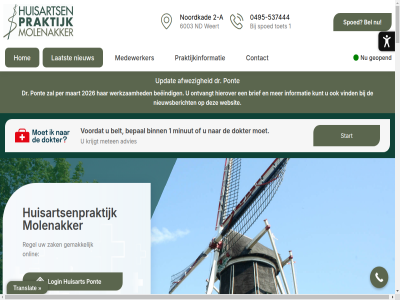 -27 -537444 -677677 00 0495 08 1 17 18 19/01/2026 2 2026 23 24 27 3/06/2024 31/07/2023 6003 a aangemeld aansluit aanvull adres advies afsprak afwez ander apotheek.nl avond beeindig behandel bekijk bel belangrijk belt benning bent bepal best bestell beter betrouw beveiligd binn binnenkort bloeduitslag brief contact copyright d daarnaast daarom dag decision dezelfd digi digi-d dinsdag dokter doktersassistent doktersassistentes donderdag dr duit e e-health e-mailconsult een eig elkar email ernst essentiel februari geadviseerd geeft gef gegeven gemak geopend geschikt geschrev gezond grag griepvaccinaties handig hapmolenakker@ezorg.nl health herhaalmedicatie het hierover hiervor hom huisart huisarts huisartsenpost huisartsenpraktijk ieder indien informatie inschat inschrijv inzicht kenn kijk kort krijgt kunt laatst landelijk ler les levensfas lez licham link locatie logg login maandag maart mailconsult mak making medewerker medicament medicijn medisch meld meten minut molenakker nacht nd netwerk nieuw nieuwsbericht nodig noordkad onafhank onderstaand onlin ontvangt ontwikkeld onz openingstijd opgeleid overleg patient per plann pont portal positiev praktijk.nl praktijkinformatie privacyreglement regel rij rivm sam schakelpunt servicegericht shared sluit snel speciaal specialistenbriev specifiek spoed sprak start startdatumin strev t/m telefoonnummer terecht thuisart thuisarts.nl toet translat transparant uitleg uitslag uitwissel updat ure uur vacatur vakanties vanzelfsprek veilig verplicht verwijz via vind voordat vrag vrijdag wacht wachttijd war we webapp websit websites weekend weert wek werk werkzam wij woensdag zak zev ziekt zoek zoekt zoekveld zorg zorgaanbieder