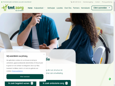 085 203 32 64 98108535 99680459 aanmeld advertenties agb ambulant analyser basis begeleid beschermd beschik biedt brengt brow browse-ervar btw client contact cookies crisisopvang doorverwijz e e-mailadres echt ervar ga gebruik gen gepersonaliseerd gev haalbar help hom hulpaanbod inhoud jonger jongvolwassen jou jouw kennisbank klachtenregel klik kvk locaties mailadres mee momentel nl869089225b01 omgev ontwikkel partner perspectief plek privacy privacyverklar realisatie rust sam stemt structur thuis tmt tmtzorg.nl toekomst toekomstgericht toestan veilig verbeter verker voelt waarder wachtlijst we webtric wer werk werkt werkwijz wij won zelfstand zoek zorg