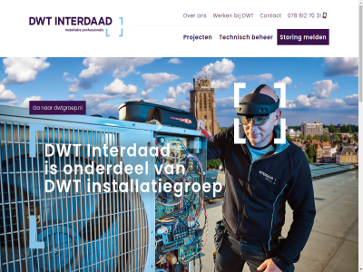 078 31 612 70 beher contact dwt dwtgroep.nl ga hom installatiegroep interdad meld onderdel project storing technisch werk
