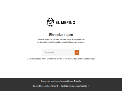 bikepack binn binnenkort comfort dagelijk e e-mail eerst el ga gemaakt hoogwaard jij lancer log mail merino merinosok mogelijk onz open wachtwoord wanner we wes wet winkel winkeleigenar
