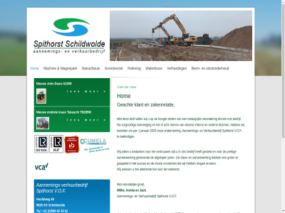 +31 /a/algehele-bedrijfsbeeindiging-vof-aannemings-en-verhuurbedrijf-spithorst-schildwolde-a1-29649 0 1 16 2025 41 42 48 598 6155r 9626 aannem aannemings-verhuurbedrijf acht administratie@spithorst.nl afgelop ag algehel allerbest annita bedank bedrijf bedrijfsbeeind beeindig belangrijk bent berm beslot binn brief btw by der diver download e e-mail email ervar extern factor factur geacht gedur gespeeld gesteld gestuurd groet grondverzet grot hom hoofdweg hoogt info@spithorst.nl intern jack januari jar john klant kran les machin mail mobiel mog moment mooi natuurbouw nem nieuw nl8004.69.124.b01 nummer ondernem onz overweg per powered prettig rioler rol rovecom samenwerk schildwold slootonderhoud spithorst stell steun succes takeuchi tb295w tel toe toekomst v.o.f verander verhard verhuurbedrijf vertrouw vof vriendelijk wagenpark waterbouw webtoolkit wens wij will willie www.troostwijkauctions.com www.troostwijkauctions.com/a/algehele-bedrijfsbeeindiging-vof-aannemings-en-verhuurbedrijf-spithorst-schildwolde-a1-29649 zakenrelatie zorgvuld