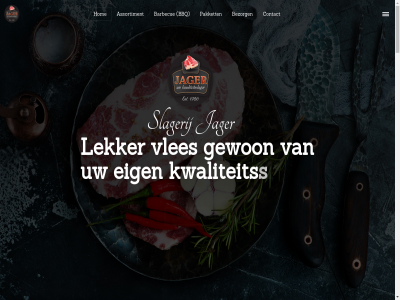 a aanbod assortiment barbecue bbq bekijk bereid bezorg contact dur e eig g gewon hom i j jager k kwaliteitsproduct kwaliteitsslager l lekker n o pakket r realisatie reclam ruim s slagerij sorter t topkwaliteit total v ver vles w