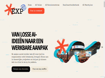 +31 0 01 02 03 04 100 135 2026 42 487 503 6525 aanjager aanknopingspunt aanpak aanton acceptatie actueel adoptie adoptieplan adviseur af afgestemd afsprak ai ai-aanpak ai-besluitbasis ai-ideeen ai-output ai-richt ai-richtingssessie ai-traject algemen ander bedrijfsvoer beeld begeleid begint begrijp beheerinricht beher behoudt beid bekijk bekwam belangrijkst bepal beperk beslist beslot besluitbasis besluitvormer besprek betekent beter betrok betrouw beveil bevindt bezig biedt binn blijft borging breder breng buit bundel businesscas capaciteit checklist complianc concept concret connect contact controles corneliss daarbij daarna dagelijk data datagebruik dataverwerk denk dienst directie directies diver docent doel domineert doorgevoerd doorontwikkel draagvlak drempel duidelijk e e-mail ec echt een eerst eig eis elk en ervar exit exp42 experiment experiment42 experimenter expert exponentieel fas filter focus fok fundament fundamentel ga gan gat geborgd gebruik gebruikt gedeeld gedeg gekoz gemiddeld generatiev gepland gerust gesprek gesteld getest getoetst gev gevond goed governanc grag grip groep groter haalbaarheidscheck haalbar hebt helder help hen hom huidig hyp ideeen ieder implementatie incident info@experiment42.nl informatie inhoud initiatiev inkoopkader intenties intern inzet inzicht it it-structur jou jouw juist jullie kaart kader kans kansrijk kennis kenniscentrum kennispartner keuzes kick kick-off kiez klant klar kleijnjan koer koffie kom kop kort kost krijg kwaliteit laatst landingsplan landschap landt langer lat legg les leverancierskeuz levert lijn linkedin logisch lopend los maakt maandelijk machin mail mak mee meest meetbar men mens merk middag milo miss misverstand mogelijk moment monitor mt nam navigatie netwerk niel nieuw nieuwsgier nijmeg nodig normaler nu nuttig off onderdel ondersteun ontbrek ontdek ontstan ontstat ontwikkelar onz onzeker operatie oplever oplevert oploss oppakt opschal organisatie organisaties output overschat overtu pak pass past