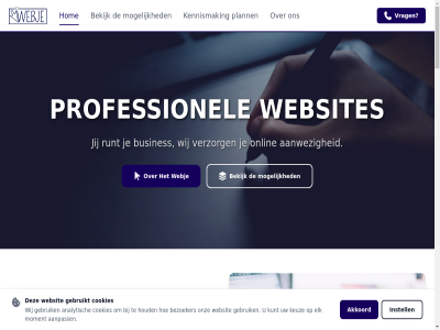 +31 0 42009505 612840429 90 aanwez akkoord bekijk busines contact contact@hetwebje.nl cookies dienst duidelijk e e-mail echt eerst ervar gebruikt geloofwaard helder hen hertogenbosch hom instell jij jou jouw kennismak kiez klant kvk locatie mail mee mogelijk nauwelijk onlin overtuigt plann professionel runt s s-hertogenbosch straalt tegenwoord telefoonnummer telt verhal vertrouw verzorg visitekaartj vormt vrag webj websit websites wij zeker zichtbar zoek zoekt