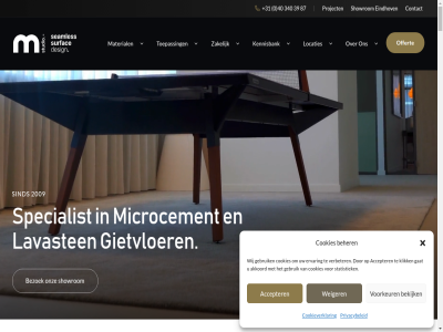 +31 0 040 1 100 130/m 140 15 1500 180/m 2 2009 2026 24 3 340 39 4 40 5 5.0 500 5628 750 87 90 aanbod aanbreng aanvrag accepter advies adviesgesprek adviser af afsprak afwerk akkoord all amsterdam ander appartement applicateur bacterieen badkamer badkamervloer badkamerwand beantwoord begint beher bekijk bel belgie bent bereid beschik besprek best bestaand bestand beton betonlok bezoek biedt biermann blij blijft bovendien breda brengt brussellan btw c chloe cir collectie complet contact cookies cookieverklar d denk dienst direct doorlooptijd douch douches droomvloer duidelijk duurt duurzam eerder eerst eig eindhov elk end ervar exact excl exclusiev extrem faq forcret functionaliteit ga garantie gat gebruik gecertificeerd geeft gegev gelegd gemak gemiddeld gerealiseerd geschikt gesteld gevoel gewenst gietvloer goed googl gratis h had hangt hein hel help hieronder high high-end hoogstrat horeca hufterprof hygienisch ideal inclusief industriel info@microcementstudio.nl inhoud intensief interieur jar jarenlang jim kan kantor karakter kennis kennisbank kennismak kerkhof keuk keuken keukenruimt kies klant klar kleur klik kom kost krasbestend krasvast kreg lang lat lavasten legg les liet locaties lux m mak materiaal material mee meegat meest meten michiel microcement modern mogelijk mooi naadlos naadloz nagekom nam nat nederland nieuw nieuwbouw nl offert omgev ondergrond onderhoud onderhoudsvriend onderscheidt ontdek ontzet onverwacht onz opgeleverd oplever oploss oppervlakt pass per perfect plan plann plekj premium prijs privacy privacybeleid professionel project recent recht renat renovatie representatief restaurant retail review rotterdam rout ruimt ruimtes schon servic showrom showroombezoek sind sitemap sleutel slijtvast sloopwerk snell spa spa-omgev spat specialist stapp statistiek sterr strak structur studio tactiel talloz tc tegel telt tientall tijd toepass transformeert tuss uitstral ultiem uniek utrecht vakmanschap vakmens vanaf vd veelgesteld verbeter verschil vle