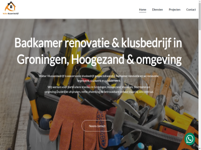 afsprak afwerk badkamer bedrijf betrouw central contact dienst ervar gespecialiseerd groning hom hoogezand klant klusbedrijf kluss klussenbedrijf nem net omgev omgeving.duidelijke particulier project renovatie schilderwerk servic slochter stan stucwerk tegelwerk veendam walter wc werk wij