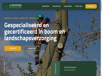 aanbevol bom boomzorg contact dienst gecertificeerd gemeent gespecialiseerd inspectie jl landschapsverzorg onderhoud project rooi rucph snoei vacatures