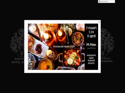 boutique elburg geniet hotel nederland pittoresk zalig