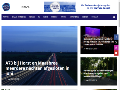 00 01.00 09 11 14 16 2 2026 23 24 25 28 29 30 31 56 58 72 80 a73 adverter afgelast afgeslot agenda akkoord america amerika artikel auto begin bestuursakkoord betekent bevrijd bied binn blijv botsing brengt buit buurt camerajournalist camjo cda contact cookies dag dankzij debij derd dier dinsdag donderdagavond drog dwar eindexamenleerl eindpunt eindtijd elftal elkar eruit essentie extra fantasie for former frequenties galastoet gan geld geldt gelez gemeenteraadsverkiez gemist gepresenteerd ger geraakt gewond gid groepswedstrijd grubbenvorst gubbel guido han harmonie hegelsom help horeca horecaondernemer horst hulp illusionist informatie interview janss jar jubileumshow juni kern klachtenformulier klok komend konink laatst land las lef let lev ligt limburg liv lottum maasbree mag magie mas med meemak meerder meest mei middenpeelweg miek mog nacht nam nederland net nieuw normal omgan omroep ongeluk opgeroep oranj park partij politie precies presenter privacyverklar programma radio ren rok schad schittert sevenum slim sprak stat stoter strat televisie terras terrasregel terugker terugkijk tijden tim tip ton toverland traumahelikopter trek trok trot tuin tv twee uitgezond uitzend uur vacatur vegas verbond verenigd verslag vertrek vind voetbal volg vorig vrijdagmiddag vvd waarschuwt wandelvierdag war warm water wedstrijd weersvoorspell wel wielrenner wit wk wk-wedstrijd yuverta zak zal zomer zwaargewond