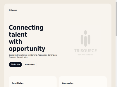 1 2 3 4 a about and are assist at can candidat candidates car companies company connect customer directly email find finding focused for gaming help her hir how i igam info@trisource.nl job ll long long-term looking m match messag ned next on operation opportunity or partner position proces qualified re ready recruitment responsibl right rol roles scren search searching send specialized sped strength succes support talent team tell term the to trisourc trust understand us we what whether with work you your