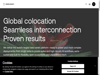 +1 000 2025 2026 300 3282 378 5 50 877 99.999 a about accelerat accept acceptabl acces acros adapt agil agree ai ai/ml all ambitious americas analyst analyz and anywher apac app architectur are articl assessment assist at backed better built busines by can car carer cas center clicking cloud colocation companies company competitiv complex complianc compliant compromis confidenc connect connection connectivity cookie cookies cost cost-effectively customer customercare@digitalrealty.com data datacenter decad deliver demand density depend deploy deployment design devic digital driv ecosystem edg effectively effort embed emea enhanc enterpris enterprises environment everyth everywher evolv exit expertis explor expos fast faster fes flexibility for forward foundation framework from futur future-forward gap getting giv global gpu hard help high high-density how hub hybrid idc impact industries inferenc infrastructur innovation insight intelligent interconnection interested into investor isn it jina kep kick lab lag largest leader learning legal limit load local lock lock-in login long long-stand mak map market marketscap matter meeting metros model modern mor most moving named navigation ned new off on open optional our outcomes partner partner-driv patented pervasiv plac platform platformdigital playbok policy portal potential power privacy privat protect prov provider pushing rack re reach read ready real realty redraw reduc region regulation reject reliability remot report reserved result rewir right risk run s sales sales@digitalrealty.com scal scalabl scaling seamles secur security servic services setting show singl sit smarter solid solution sovereignty specialist standing start stay storing studies suites supplier support sustainabl sustainably swiftly t talk team technologies term than that the their they to traditional training transformation trust trusted turn unlock unparalleled uptim us usag use value vendor videos view we what wherever with without work workf