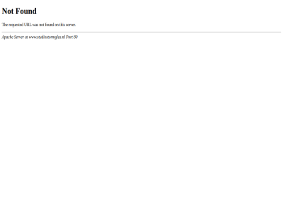 404 80 apach at found not on port requested server the this url www.studiostormglas.nl