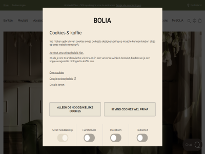30 aanbied accessoires all allen bank bekijk best bezoekt bied biologisch bolia c cookies design designervar detail eetkamer functionel gebruik googl google-privacybeleid koffie kopj limited login mak mat meubel mybolia nederland new noodzak offer ok ontmoet onz partner prima priv privacybeleid professional publiciteit rondsurft scandinavian scandinavisch statistisch strikt ton universum versgezet vind vindt we websit wel winkel winkelmandj