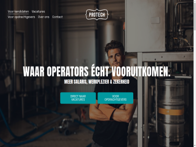 ban contact direct echt kandidat opdrachtgever operator protech salaris vacatures vast vooruitkom war werkplezier zeker