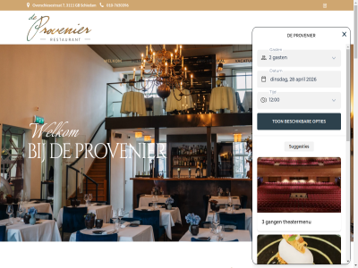 +31 -7650396 0 00 010 03 107650396 11 12.00 16.00 17.00 20 2016 2026 21.30 3111 7 765 96 allergen augustus behoort bent bereidt bereik bijpass bord cart chef complet compositie concept contact correct dagver di diner dinsdag drie e e-mail eerst eigenar elk end fran frans-modern ga gast gastvrij gb gebracht gelad geleg gerecht geslot gezell googl grag hanter heerlijk historisch hog hom hop hor horeca info@restaurantdeprovenier.nl interieur kaartfout kaartgegeven kerst keuk keuz kok kunt la liefd lunch mail mak map menu mocht modern mog mogelijk mooi naast nostalgie ok ontvang onz openingstijd overschiesestrat pagina pand per plezier prachtig product provenier rapporter reserver respect restaurant schie schiedam selectie sfeervol smak snel sneltoets stan stat t/m team tel telefonisch tijdlos touch twee uiteraard uitgekoz uniek uniform uur uvh vaandel vacatures vak vakantie vanweg verhal verrassingsmenu verwelkom verzorg via volg voorwaard we websit wek welkom wij wijn wijnarrangement wijnkaart zal zon zondag zorg zowel à