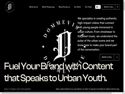 a all and audienc audiences authentic bok brand call chos collaborat connect contact contact@dommevisie.com content conversation creat creating cultur do domm dommevisie don elevat english free from fuel happ high high-impact hom how immersed impact instagram into it just know languag latest let mak moment music or our part peopl power presenc project pul ready reality resonat resonates s say scen select speak specializ storytell strategy streetwear t team that the to today truly turn understand unlock urban us videos view visie vision we what why with work young your youth