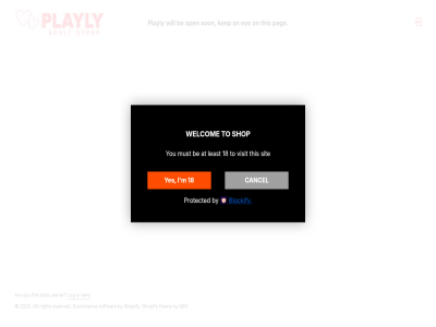 18 2023 all an are at be blockify by cancel ecommerc eye her i kep least log m mpi must on open owner pag playly protected reserved right shop shopify sit softwar son stor the them this to visit welcom will yes you