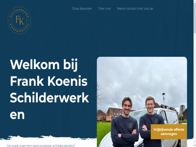 06 1715hc 2025 2026 21977336 36177319 89 aanvrag actief advies all bedrijfsproject behang bel betrouw binn buitenom contact decoratiev denk detail dienst duurzam frank friesland gebond gebruik grag hog houtrot info@frankkoenisschilderwerken.nl januari jeroen kleur kleuradvies koenis kunt kwaliteit lijster mail mat mee meest nem offert ontvang onz oog pak passie privacy product pronk recht regio reparaties resultat schildersbedrijf schilderwerk schilderwerkzam servic sind spanbroek spuitwerk terecht uitsluit vakmanschap vertrouw visie volled voorbehoud voorwaard vrijblijv waarom waarop wandtechniek websit welkom west west-friesland wij woning zoek zorg