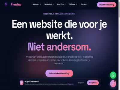 06 1 1148 2 2026 42048446 6216 accepter achter afsprak ai ai-integraties algemen all analytisch andersom arrow begint bekijk bezoeker binnenhal bouw bureau check circl contact converter cookies denk dienst digital down drie e e-mailflow e-mailmarket eerst expand flow flowigo forward gebruik gesprek go gratis hoofdstuk info integraties interactie jij kennismak keyboard klant kvk lat lead mailflow mailmarket mak mat mee mockup mor onz plaats plan policy privacy scroll sit snell stapp support tariev verplicht vof volgend volled voorwaard we web websit websites weiger werkt werkwijz wij with your zien zit