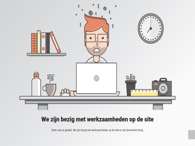 bezig binnenkort construction dank geduld jans sit studio terug under we werkzam