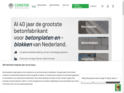 0 0344 2 2026 22 222 4 4.8 40 44.50 611 aanvrag abc accepter account advies afwijz agrarisch algemen analytisch anoniem beher belast berek best bestell betonblok betonfabrikant betonplat betonproduct betonwar bewerk bezorg binn blog blok brows bv combiner complet constar constar.nl contact content cookie cookies cookieverklar daardor dekking direct doeleind duurzam eig email erf ervar essentiel fabriek facebok functionel gan garander garantievoorwaard gebruik gegeven geleverd grind grootst hecht hel help hom informatie instagram jar jou jouw kennis kennisbank keuzehulp kiez landelijk legvoorschrift lever linkedin locatie maakt main mak mat melding mogelijk mortel navigatie nederland nodig offert onderdel ontvang onz oploss oprit parkeerplaats particulier past phon prefab prijs privacy privacybeleid prober producer product project raadpleg recensies retour ruim sam search skip sluit snell stapp statement statistisch stemt surfervar to toepass vakmanschap vanaf verbeter verder verkoop@constar.nl verzamel verzendkost voorrad voorwaard vrachtwagen vrijblijv waard we websit websitefuncties weg welk werkdag wet wij zand zwar