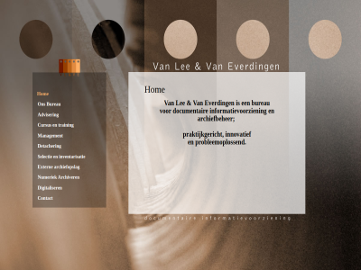 adviser archiefbeher archiefbureau archiefopslag archiver bureau contact cursus detacher digitaliser documentair everd extern hom informatievoorzien innovatief inventarisatie lee management numeriek praktijkgericht probleemoploss selectie training