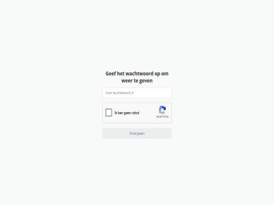 beveiligd doorgan gef gev wachtwoord websit wer