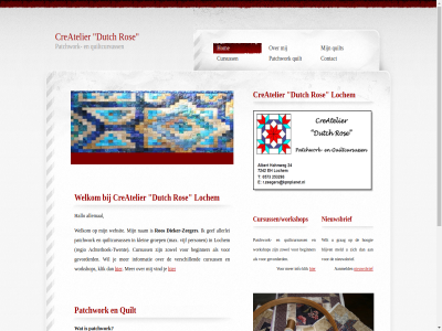 aanmeld contact createlier cursuss cursussen/workshops dieker dieker-zeeger dutch hom nieuwsbrief patchwork quilt ros vind zeeger
