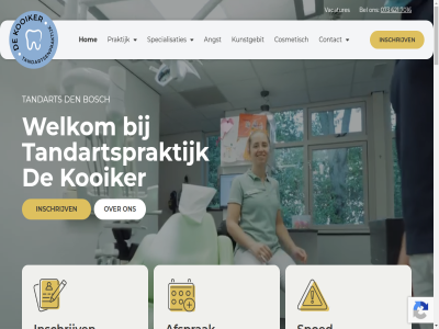 +31 -621 0 073 08.00 1 17.15 203 3 5223 621 7016 73 8.4 aanwez afsprak afsprakensystem algemen angst apart apparatur assistent behandel behandelplan bel beoordel bereik bericht bied biedt bijvoorbeeld binn boer bosch comfortabel complex contact cosmetisch den dient dinsdag donderdag doorgev dringend e e-mail ervaart formulier gan gebit gebitsrenovaties gegarandeerd gel gemiddeld gev gevestigd gewerkt gezinslid gezond gezondheidscentrum gratis hertogenbosch hom ideal ieder implantologie informatie inschrijv kapot ke kiez kinder klachtenregel klik klikgebit kokhalsreflex kooiker kooikersweg kort krijgt kunst kunstgebit last loszit maandag maatwerk mail mak mat material microscop modern mogelijk moment mondhygienist mooi narcos neemt nieuw nieuwst ochtend ongewenst onz openingstijd oploss parkeergeleg patient patientervar pijnklacht pijnvrij plekj praktijk praktijkhouder preventie preventie-assistent privacy prothes protheses reglement reserver ruim s s-hertogenbosch schev speciaal specialisaties spleetjes spoed spoedgevall spoedgevallendienst spoedig sterk stur tand tandart tandarts tandartsenpraktijk tandartspraktijk tandheelkund techniek telefonisch termijn tim uur vacatures vast veilig verstandskiez vindt voordel vrijdag vull waarom wanner wek welkom wens werkzam west whatsapp wij wijzig wilt woensdag wortelkanaalbehandel ziekenhuisbezoek zoal zoek zoekt
