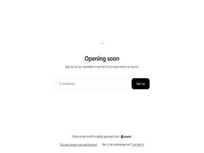 be binn bougie e e-mail first for ga gemaakt jij know launch log mail mogelijk newsletter open our sign son ta the to up wachtwoord we when winkel winkeleigenar