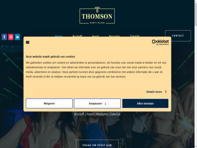 +31 0 1 1441 1968 1977 1998 2 2006 2015 2017 2023 299 3 423305 5 58 aangezien aanpass adres advertenties adverter algemen all all-in allemal ambacht analys analyser andr arrangement artiest band bar basis bedrijf bedrijv began bel bericht beslot besprek bied bloei bouwd brod bruiloft caf carnaval chi cirkel combiner concert condoleances contact contactgegeven content cookies creeerd dd del derd detail dijk diner doel e eerbeton elk elkar elly email ervor etag evenement exploiter extra feest feestzal feliciter functies gan gast gat gebaseerd gebor gebruik gegeven geleg gev gevierd ging grag grand grond grot hapjes hazes herman het hom info@thomsonpartyplace.nl informatie italiaan kippendij klant klar klein koemarkt kwam les lunches maakt market marktstad media mener merk mogelijk nam nem nieuw nooit officiel omgev omtoverd ontbrek ontvang ontvangst ontzorgd onverget onz optimal organiser ouder overgenom overleg overnem pand partner party partycentrum personaliser personel plac plek privacy purmer receptie relaties representatief representatiev restaurant rond rustiger sam saporetti sat services sind sit snel social stan stand statement stijl stilzit stur team teven the thomson to toepass toestan tom ton trouwlocatie vader verbond verbouwd vergader verget verhuurd verstrekt verstur vertel verzameld vier volled voorwaard vrag waard war we websit websiteverker weiger wens wer werk wij wilt wokrestaurant won zakelijk zanger zelfgemaakt zodat zon zorg