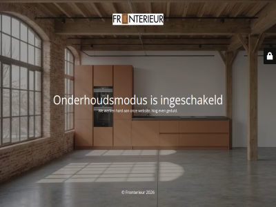 2026 even fronterieur geduld hard ingeschakeld maintenanc onderhoudsmodus onz sit undergo we websit werk